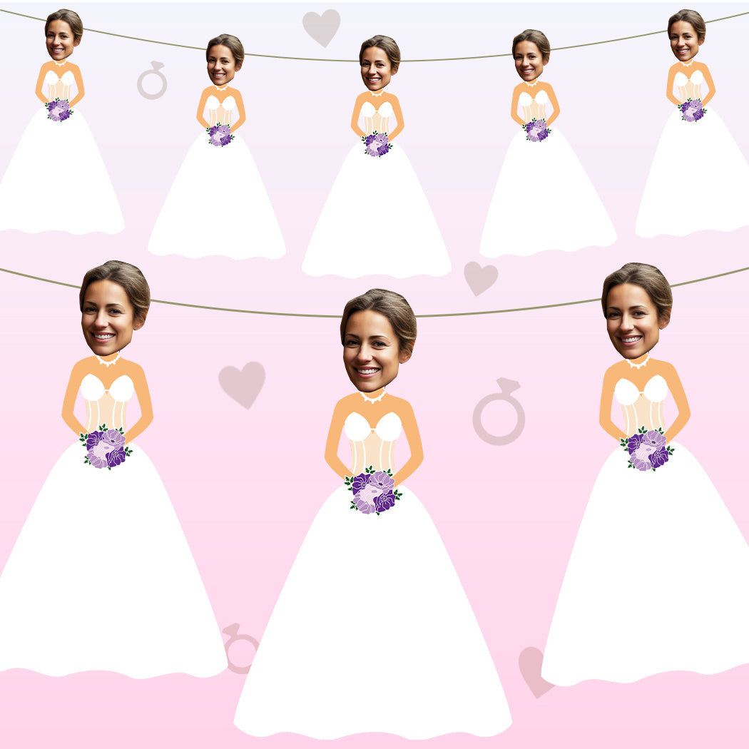 Personalised Bride Banner