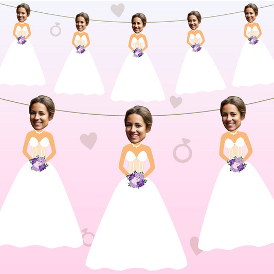 Personalised Bride Banner