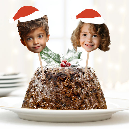 Personalised Christmas Cake Toppers
