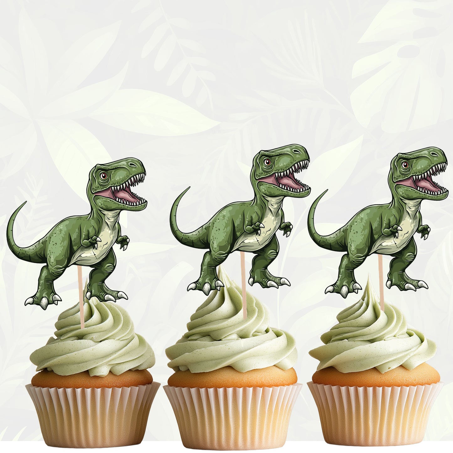 Dinosaur Cake Toppers