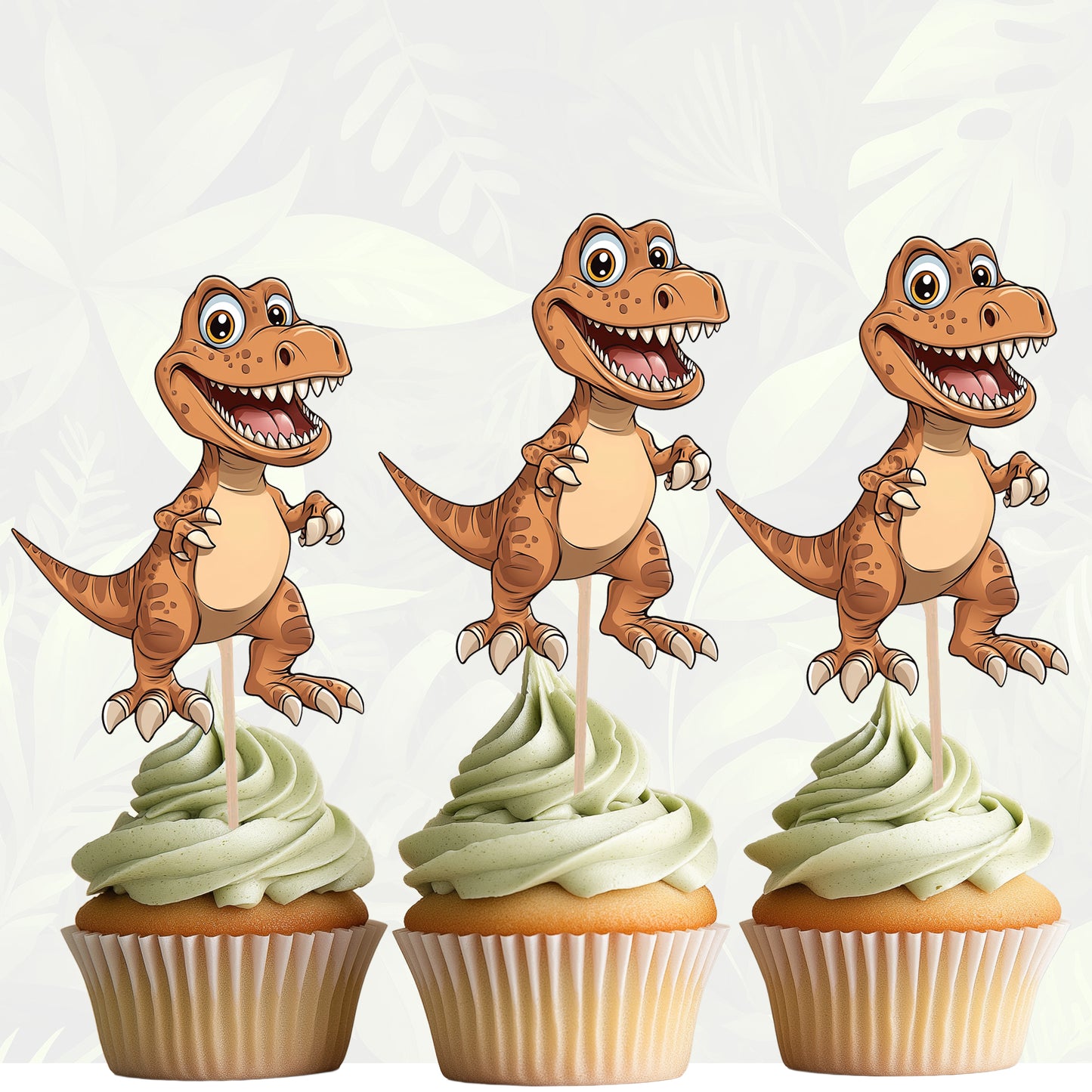 Dinosaur Cake Toppers
