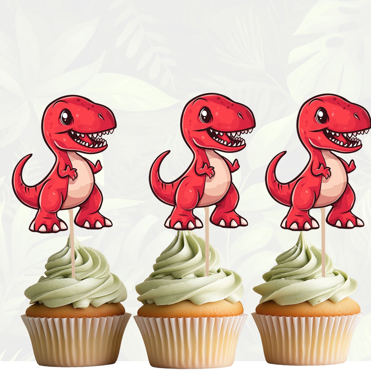 Dinosaur Cake Toppers