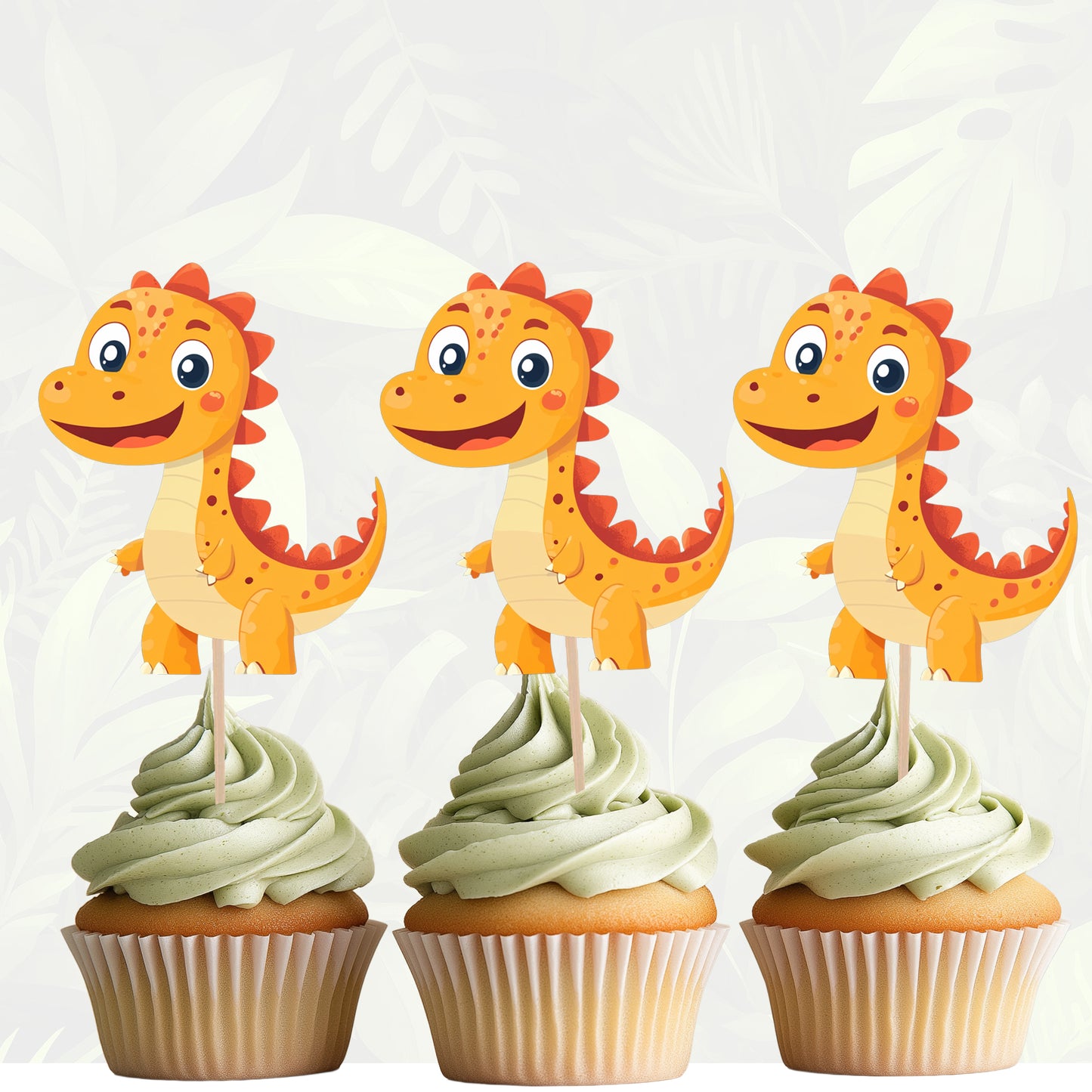 Dinosaur Cake Toppers