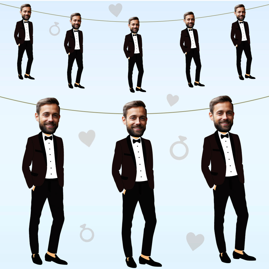 Personalised Groom Banner