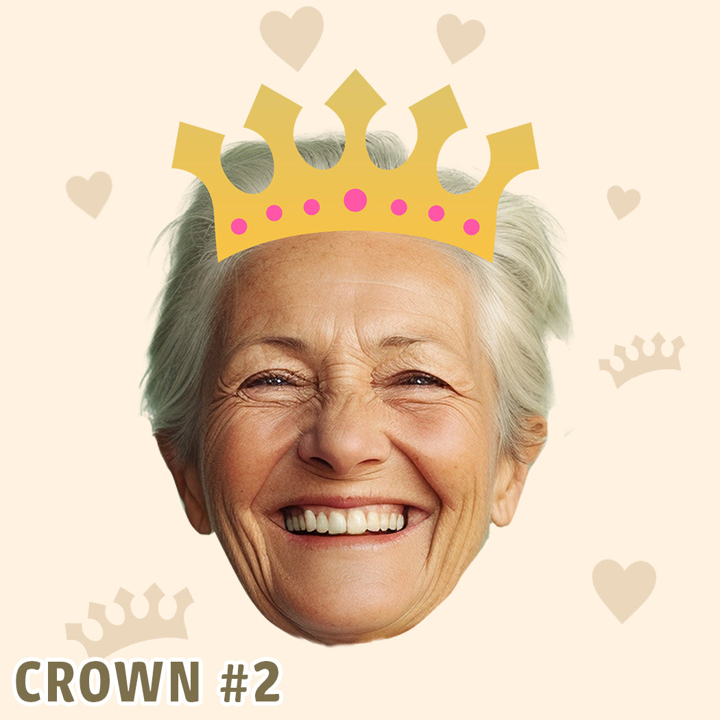 Personalised Mother's Day Crown Banner