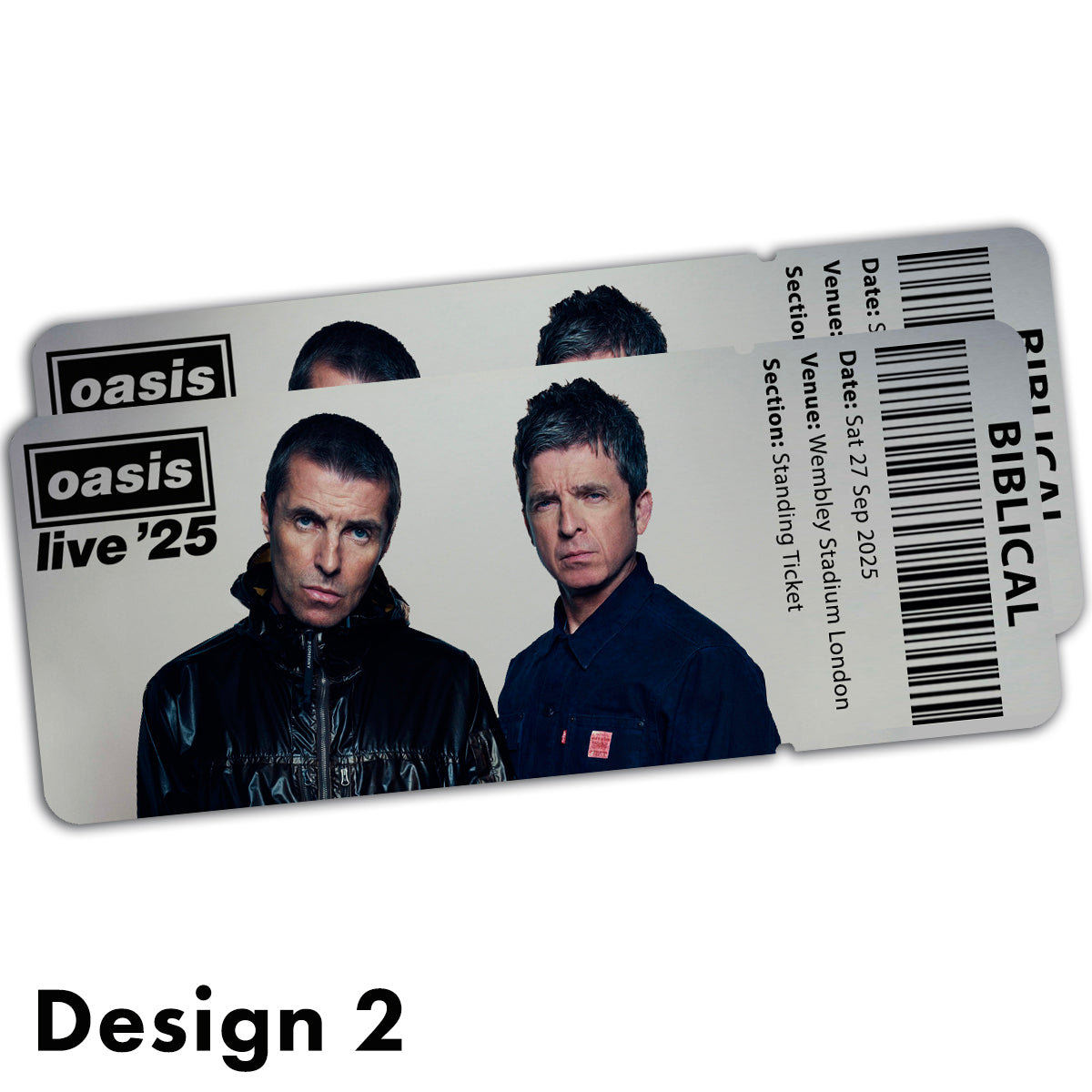 Oasis Live '25 - Souvenir Event Ticket