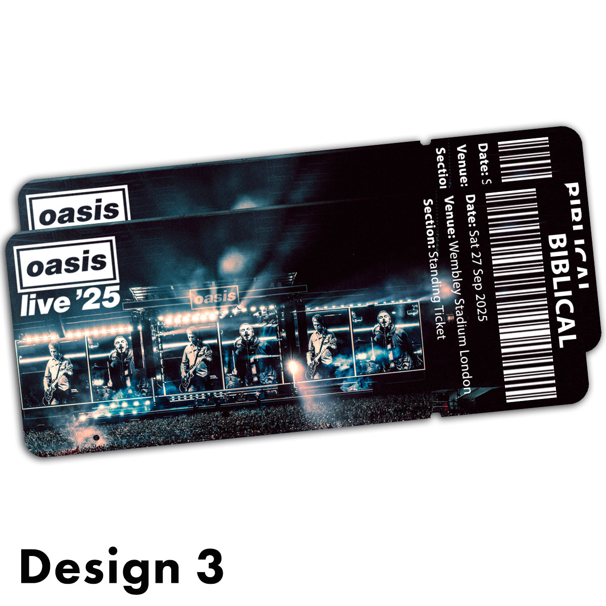Oasis Live '25 - Souvenir Event Ticket