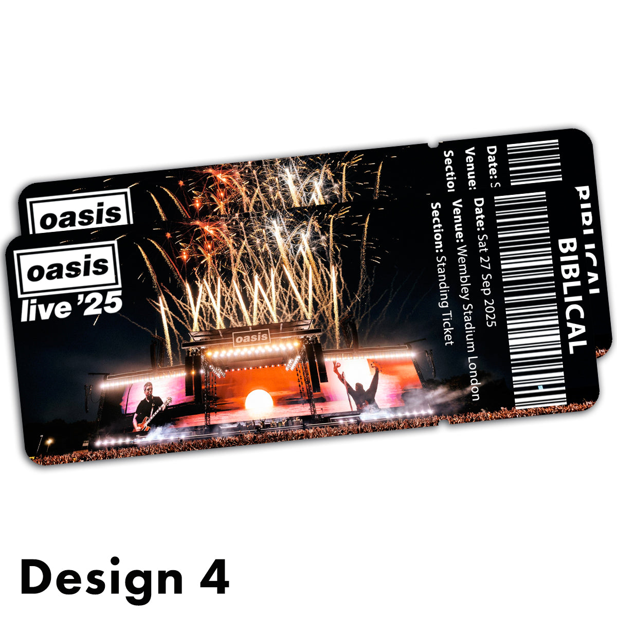 Oasis Live '25 - Souvenir Event Ticket