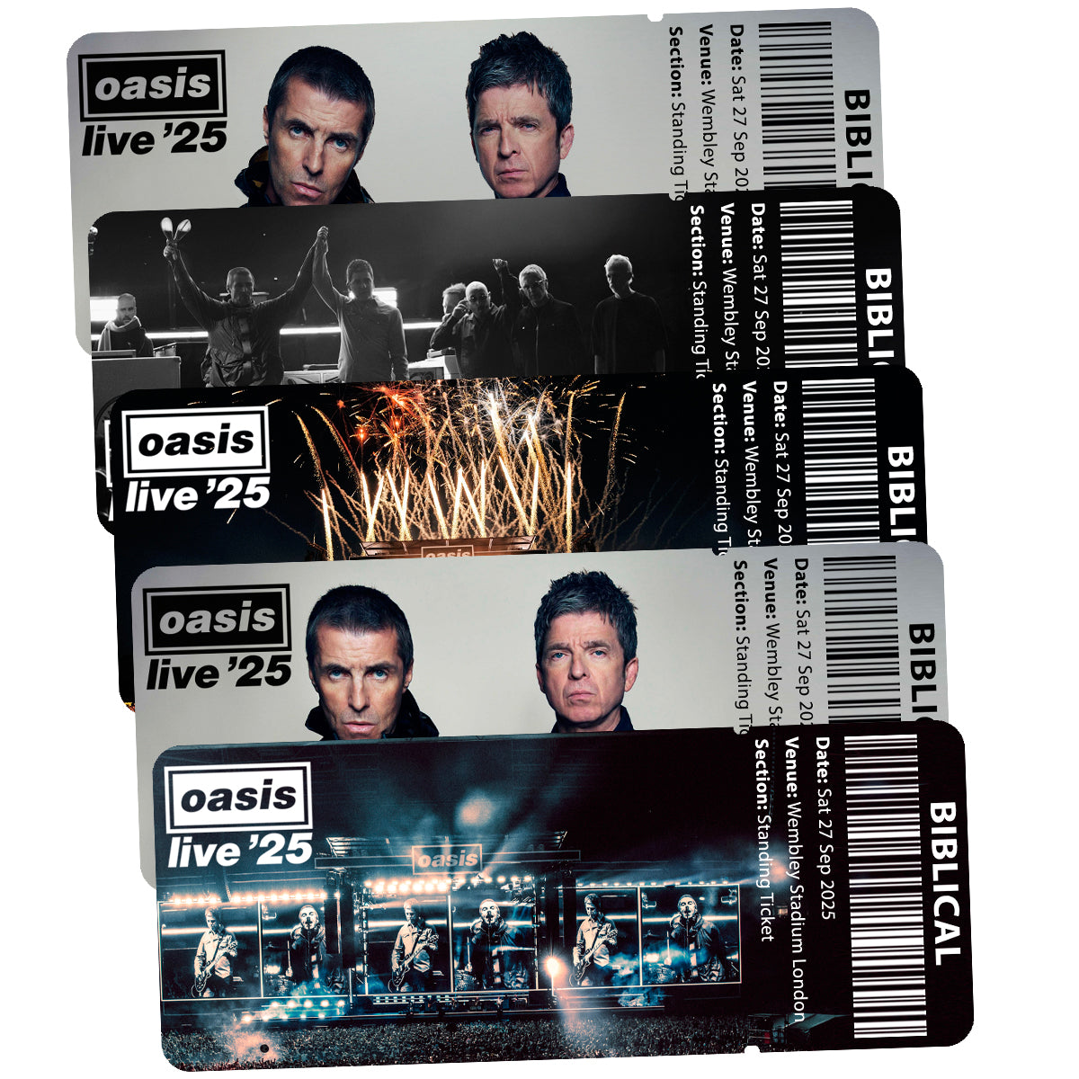 Oasis Live '25 - Souvenir Event Ticket