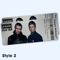 Oasis Live '25 - Souvenir Event Ticket
