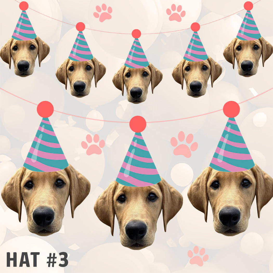 Pet Birthday Pawty Banner
