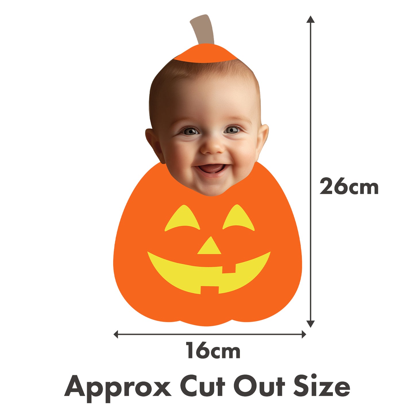 Personalised Pumpkin Halloween Banner