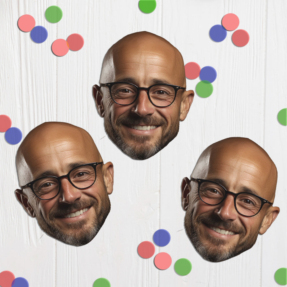 Personalised Face Confetti