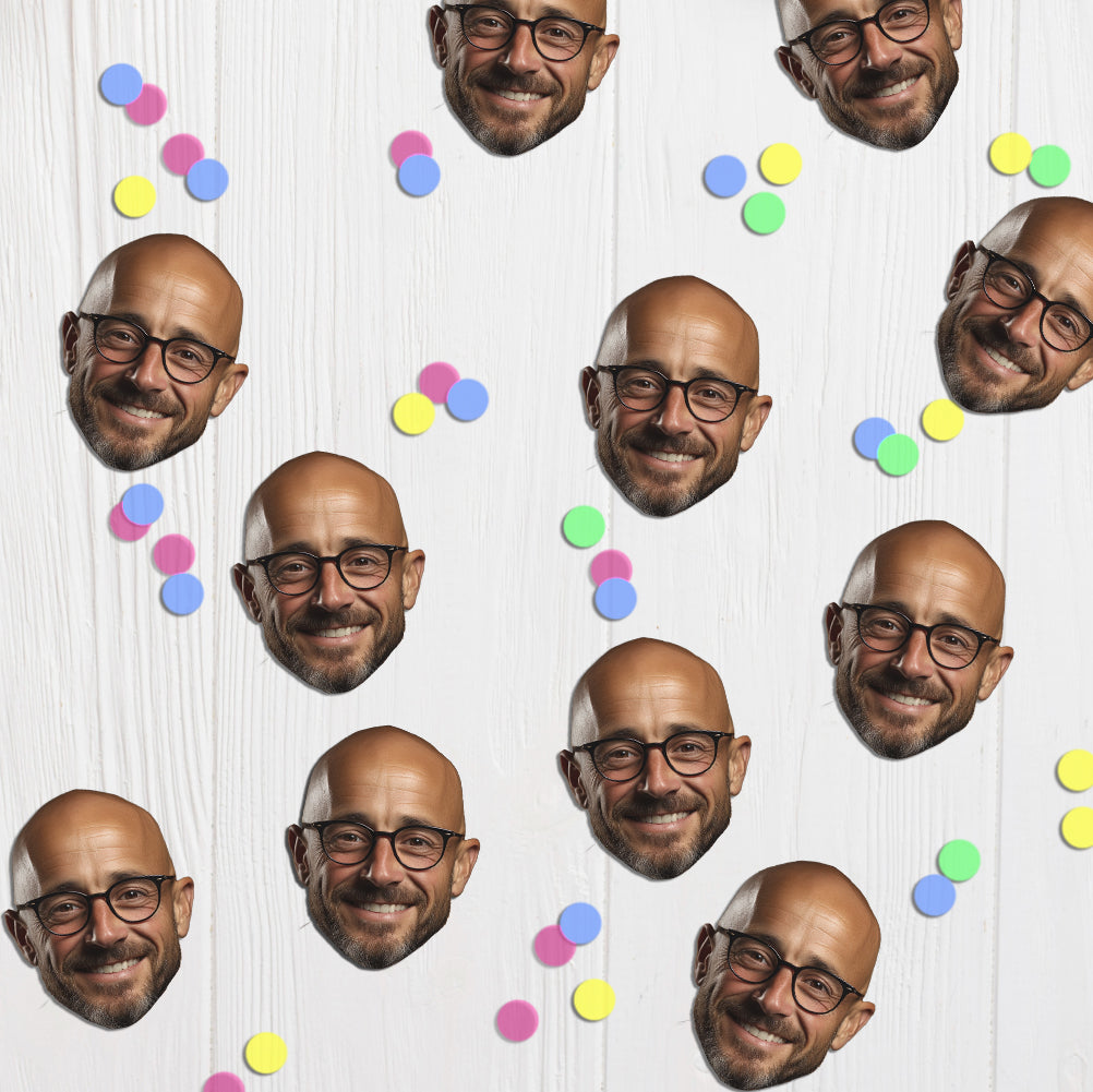 Personalised Face Confetti