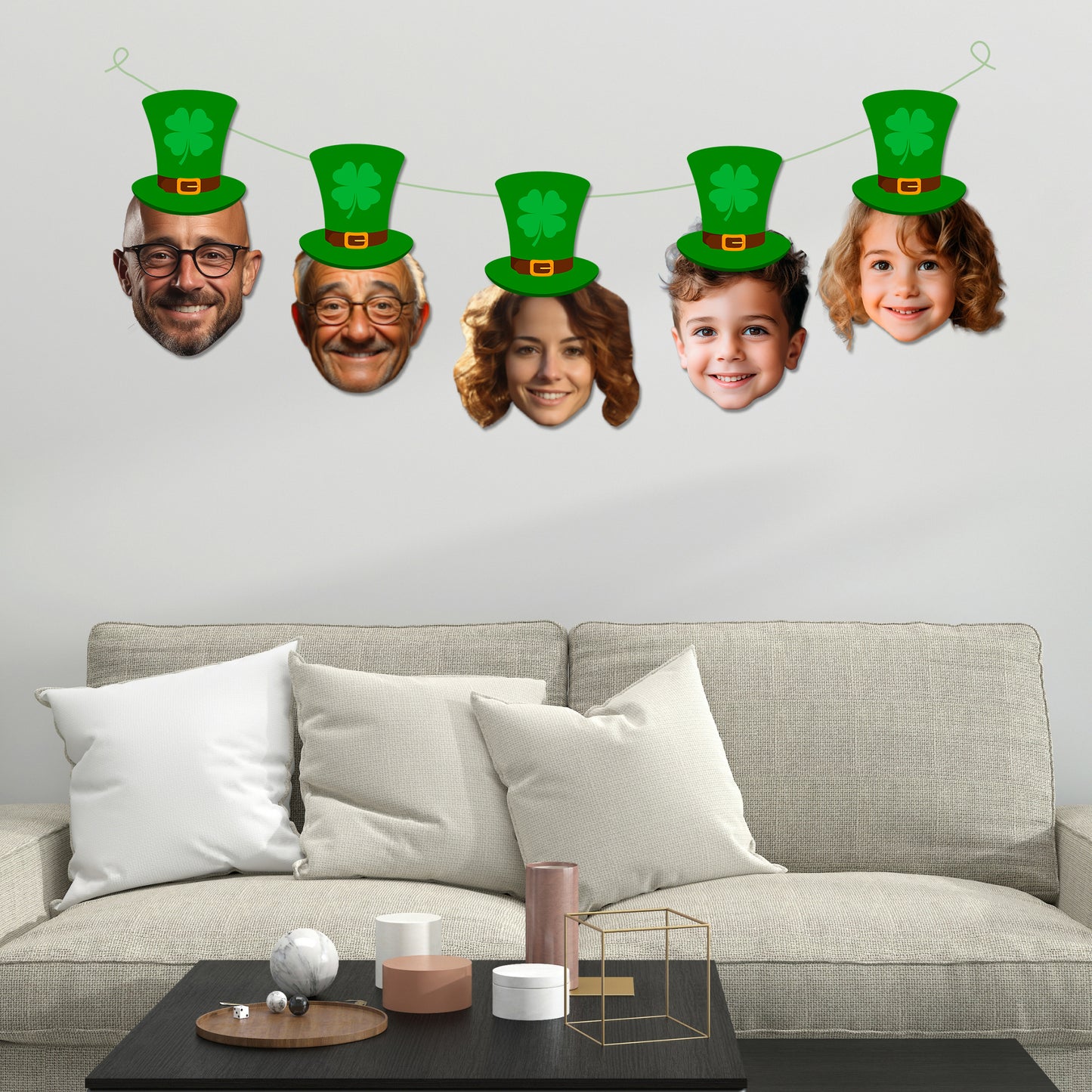 Personalised St. Patrick's Day Hat Banner