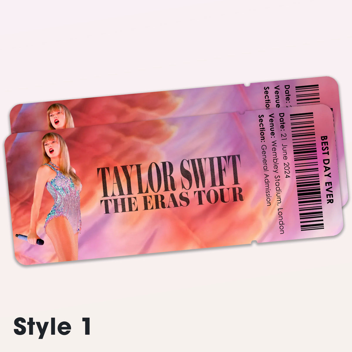 Souvenir Event Ticket - Taylor Swift The Eras Tour