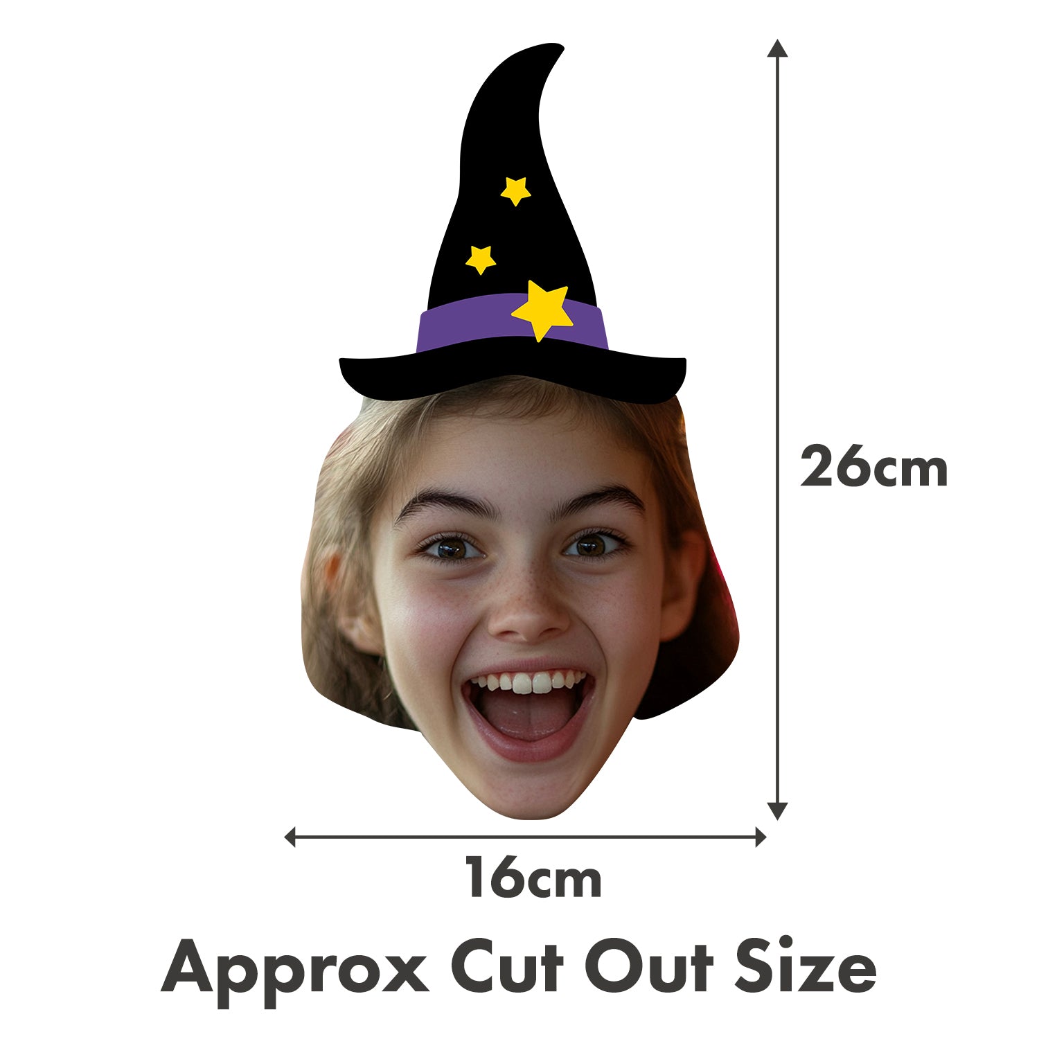 Personalised Witch Hat Halloween Banner