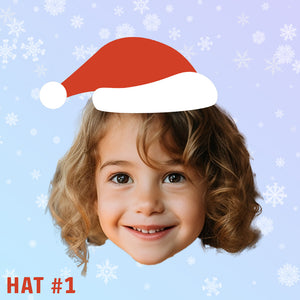 Personalised Santa Hat Banner