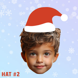 Personalised Santa Hat Banner