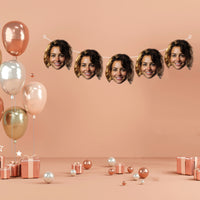 Personalised Face Party Banner