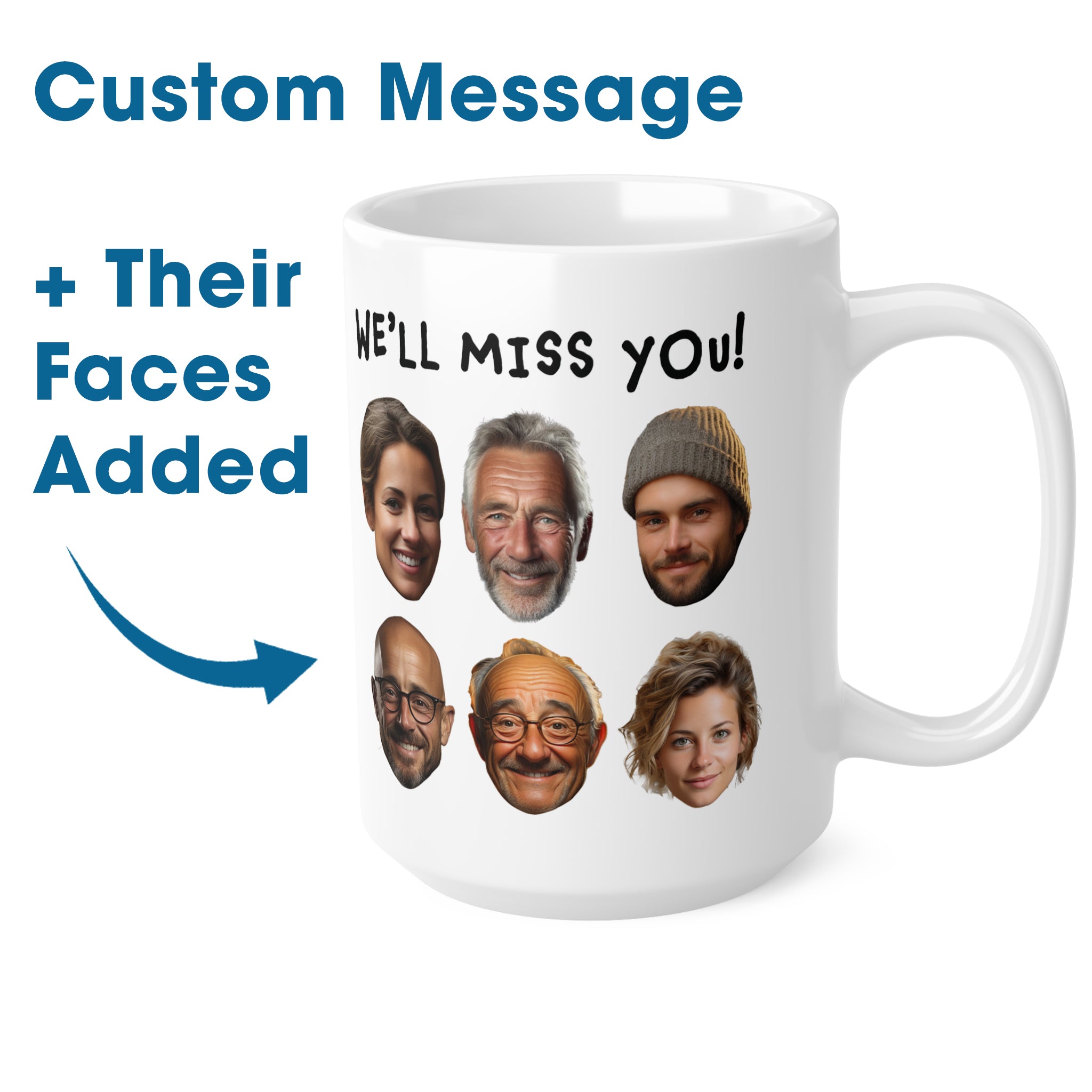 Retirement / Leaving Mug - I Once Worked With Utter Legends