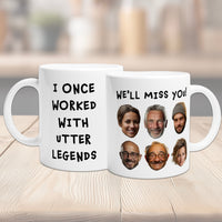 Retirement / Leaving Mug - I Once Worked With Utter Legends