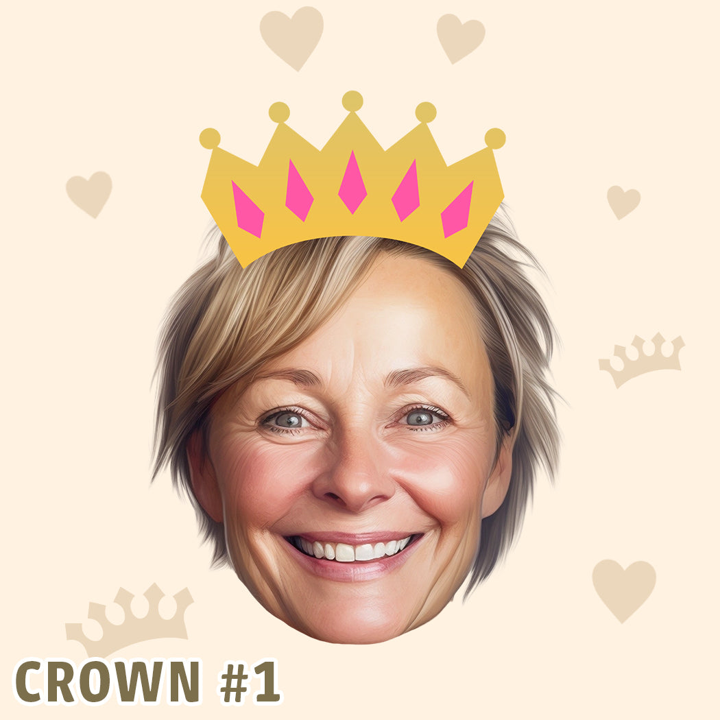 Personalised Mother's Day Crown Banner