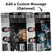 Oasis Live '25 - Souvenir Event Ticket