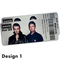 Oasis Live '25 - Souvenir Event Ticket