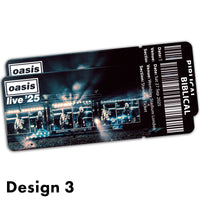 Oasis Live '25 - Souvenir Event Ticket