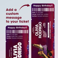 Souvenir Event Ticket - Olivia Rodrigo