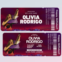 Souvenir Event Ticket - Olivia Rodrigo