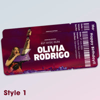 Souvenir Event Ticket - Olivia Rodrigo