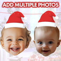 Personalised Santa Hat Banner