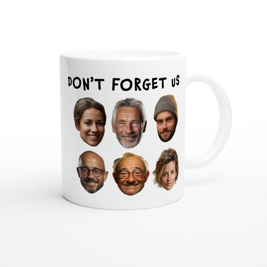 Retirement Mug - Worked With Legends. Retiring As One