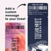 Souvenir Event Ticket - Taylor Swift The Eras Tour