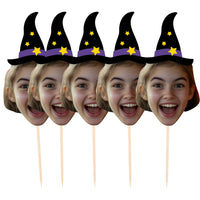 Personalised Witch Hat Cake Toppers