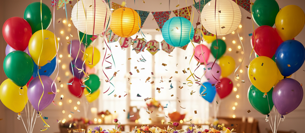 party decorations table theme